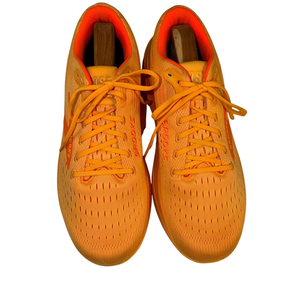 Brooks Ghost Max 3 Men's Orange Max Cushion Running Shoes Sneakers Size 13 - Picture 2 of 16